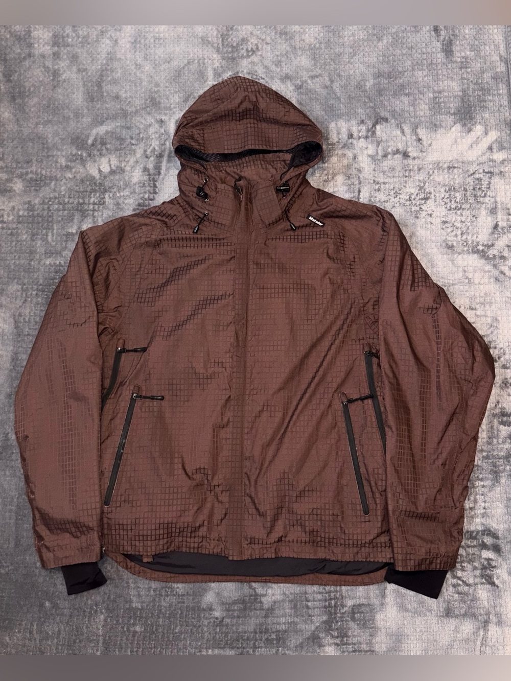 Y2K Rare Matador Ski Snowboard Jacket Mens XL Zip Pockets Removable Hood Brown
